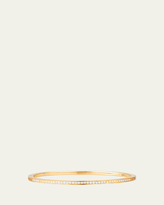 The Diamond and Yellow Sapphire Journey Bracelet in 18K Yellow Gold